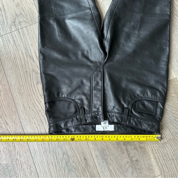 Armani exchange genuine, leather pants - Picture 7 of 10